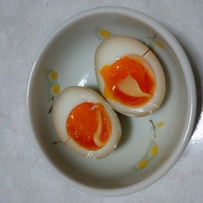 今まで作った漬ける系卵の中で１番おいしかったです！